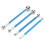 4Pcs Double Steel Pressed Ball Ceramic Floor Grout Glue Scraping Construction Tools 4