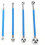 4Pcs Double Steel Pressed Ball Ceramic Floor Grout Glue Scraping Construction Tools 2