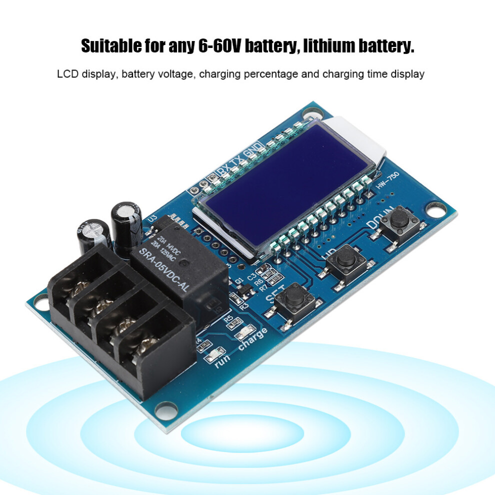 Hw-750 Battery Charging Control Module Power Off Overcharge Protection Switch For 6-60V Battery 8481324794387