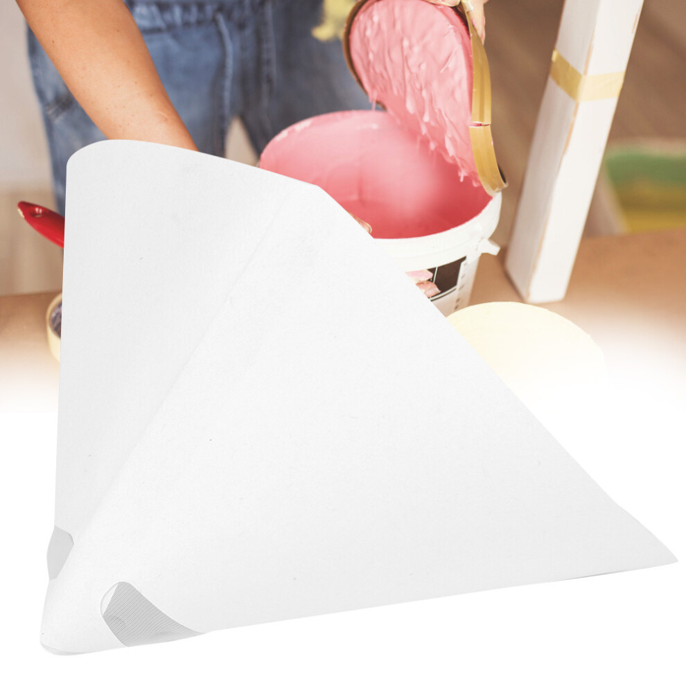 60Pcs 100 Mesh Paper Paint Strainer Conical Fine Filter Industrial Coating Cone Funnel 9381324794464