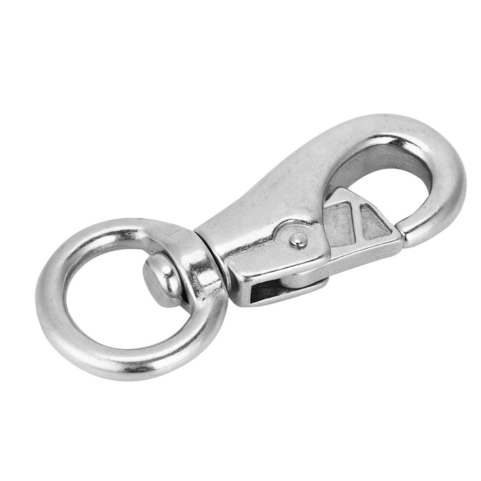 99Mm 304 Stainless Steel Diving Snap Hook Swivel Snap Hook For Dog Leashes 4901324794803