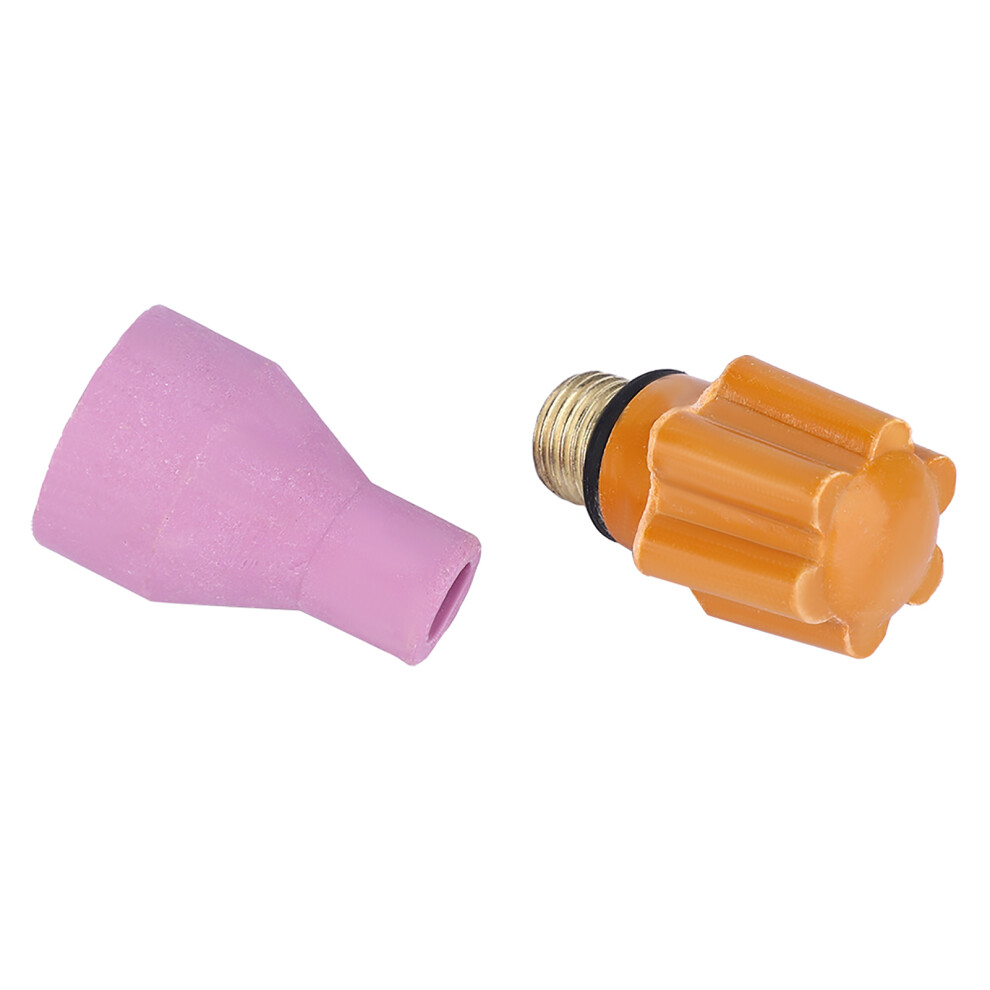20Pcs Qq150 Tig Welding Torch Consumables Ceramic Nozzle Collet Long & Short Back Cap2.0mm Collet 5021324794760