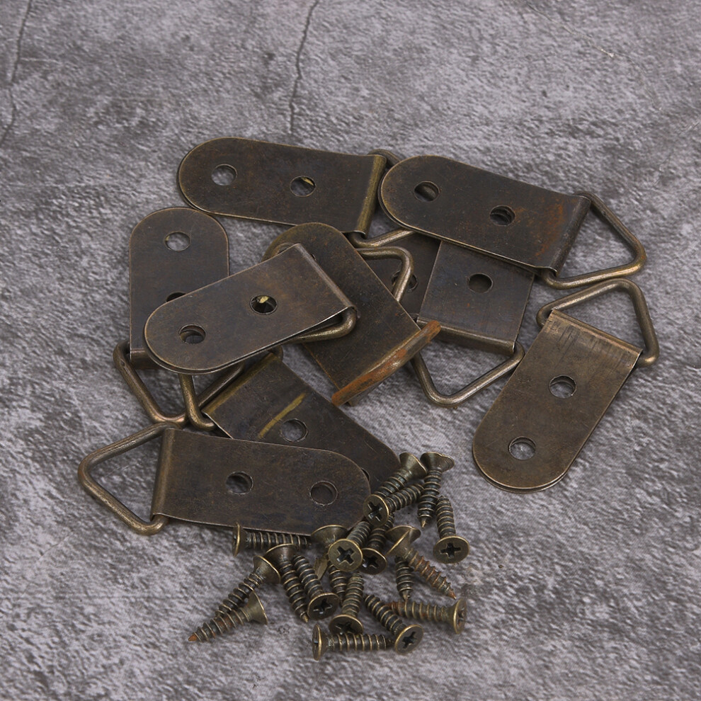 50Pcs Picture Frame Hanger Iron Photo Wall Hanging Hook Art Work Supplies 22-53Mme Type 7901324794855