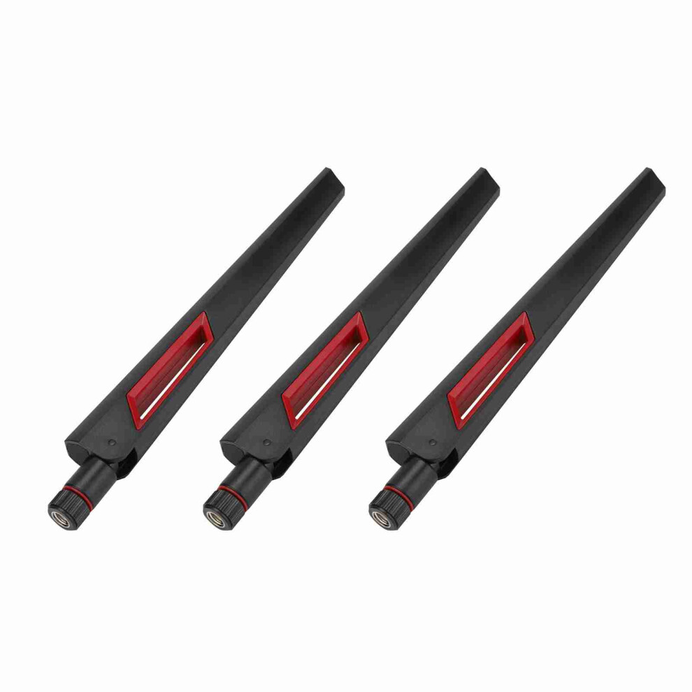 3Pcs 2.4G/5.8G Dual Band Sma 8Dbi High Gain Router Antenna For Asus Ac68u / Ac88u / Ac66u 5061324796517