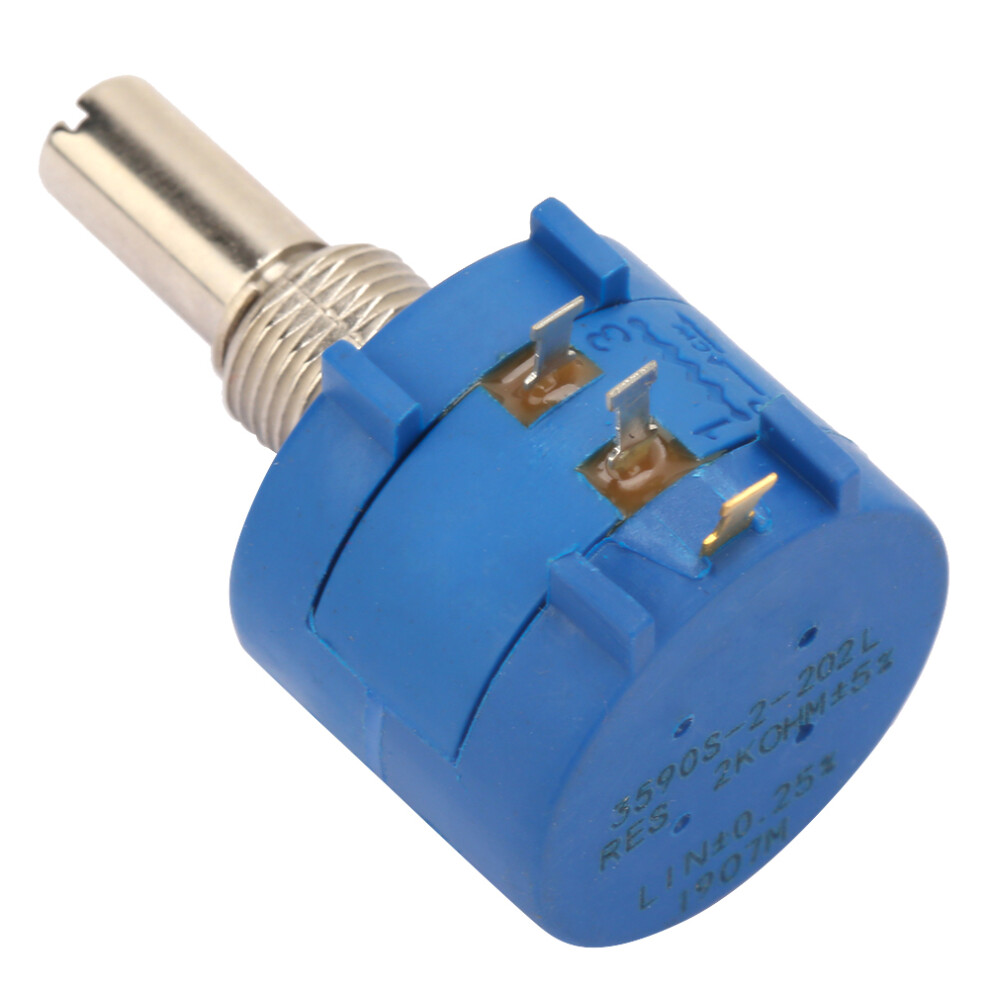 3590S-2-202L 2K Ohm Precision Multiturn Potentiometer Adjustable Resistor Rotary Knob 4201324796778