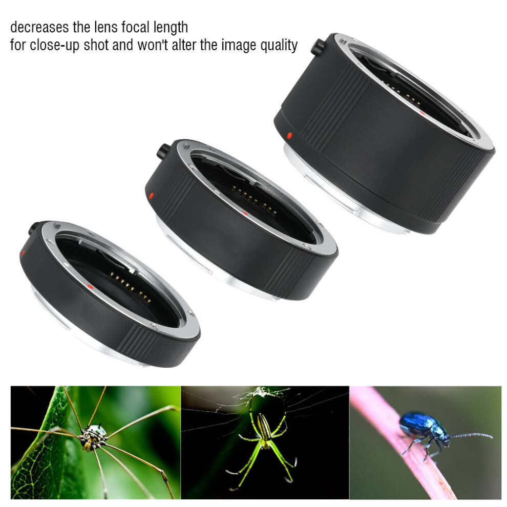 Auto Focusing Macro Extension Lens Set 13+20+36Mm For Canon Eos Ef Ef S Lens Camera 9361324796972