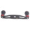 95 mm Spinnrollen-Handgriff – 10,5 cm, Schwarz/Rot 11