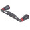 95 mm Spinnrollen-Handgriff – 10,5 cm, Schwarz/Rot 16