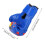 Kinder-Boxhandschuhe PU-Leder 24x14cm 172g Blau 3