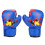 Kinder-Boxhandschuhe PU-Leder 24x14cm 172g Blau 2