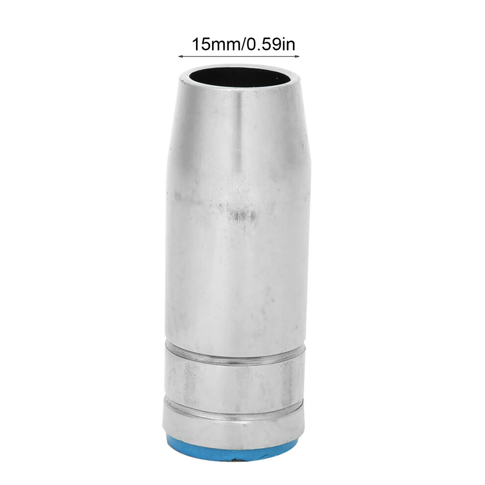 5Pcs Conical Gas Nozzle 15Mm For Binzel Mb 25Ak Mig Mag Welding Torch 9481324797677