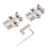 Universal Key Clamping Fixture Locksmith Tools for Key Copy Duplicate Cutting Machine 7