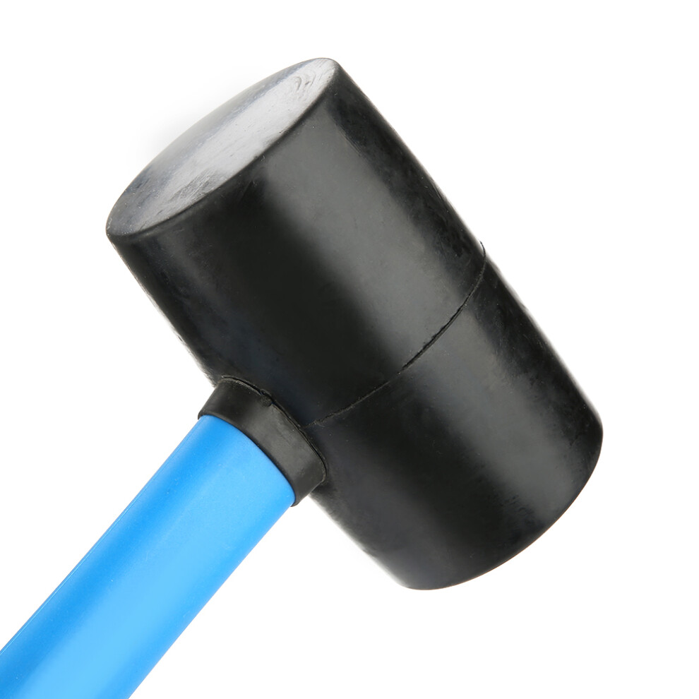 Double Side Soft And Hardness Blue Black Rubber Hammer Installing Tool 8731324798619