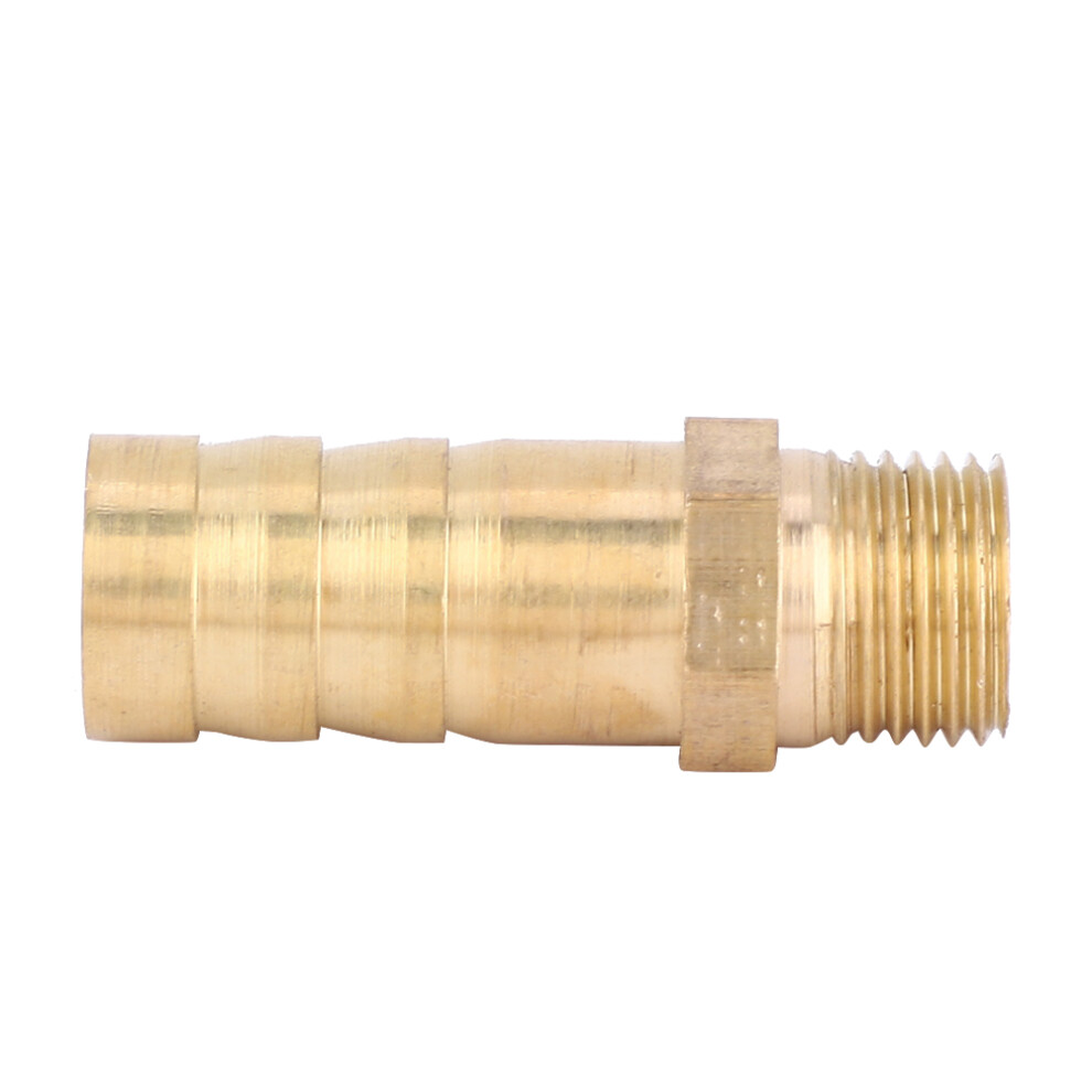 5Pcs 10Mm Hose Barb Tail Male Bsp Connector Brass Fitting Adapter Coupler (1/8") 9331324800283
