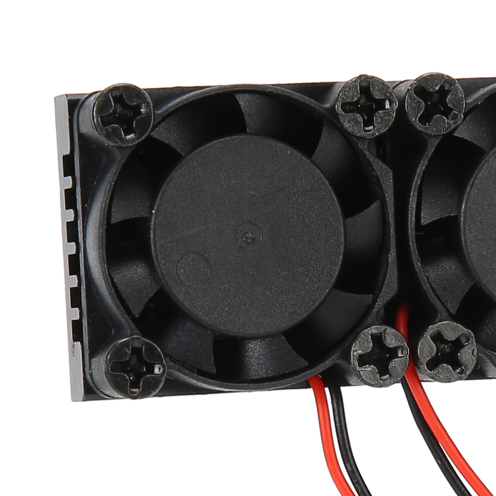 Cooling Fan For Raspberry Pi 4B Board Dual Heatsink Module Thermal Glue 1200Mhz 5V 8131324800143
