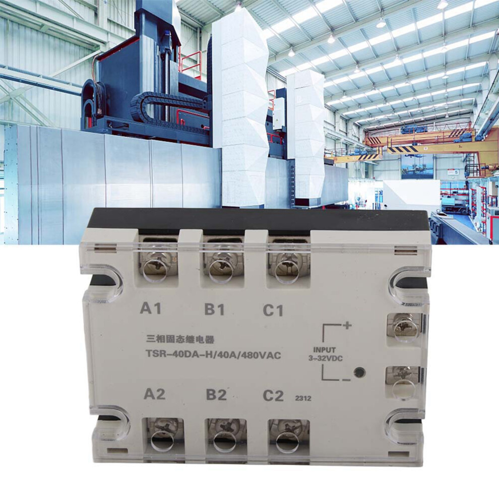 40A Three Phase Ssr Input Solid State Relay Tsrâ40Da H 4121324800476