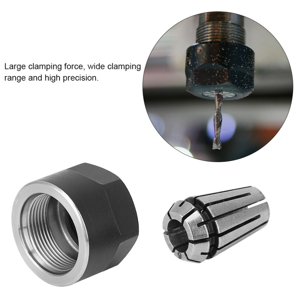 Er11 Chuck Collets Clamping Nuts Lathe Parts For Cnc Milling Engraving Machine6mm Chuck 4161324801240