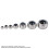170pcs box Stainless Steel Self locking Hex Nut Fastener Lock Nuts 3