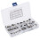 170pcs box Stainless Steel Self locking Hex Nut Fastener Lock Nuts 7
