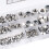 170pcs box Stainless Steel Self locking Hex Nut Fastener Lock Nuts 8