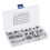 170pcs box Stainless Steel Self locking Hex Nut Fastener Lock Nuts 4