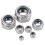 170pcs box Stainless Steel Self locking Hex Nut Fastener Lock Nuts 5