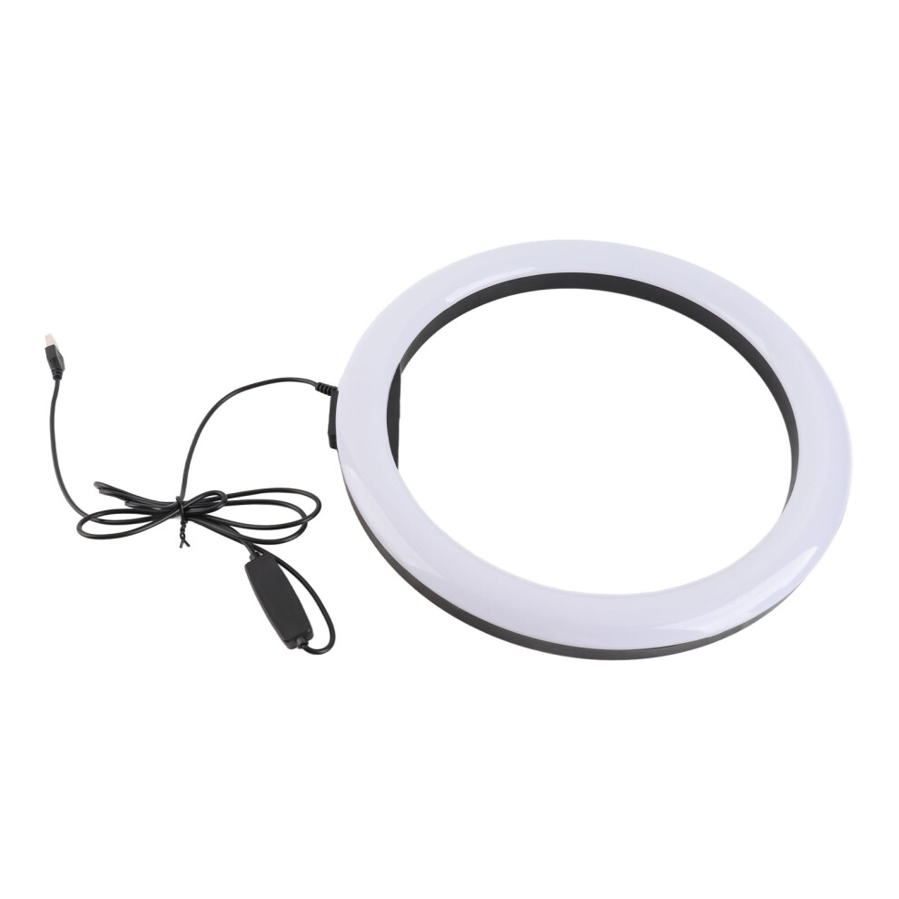 Ljj 30 12W 12 Inch 160Led Dimmable Circle 3200K-5600K For Makeup With Ball Head Phone Clip Light 9421324801172