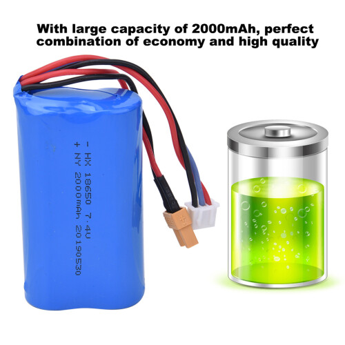 2000 mAh Akku für Allmetal-Bagger 1583-005 2
