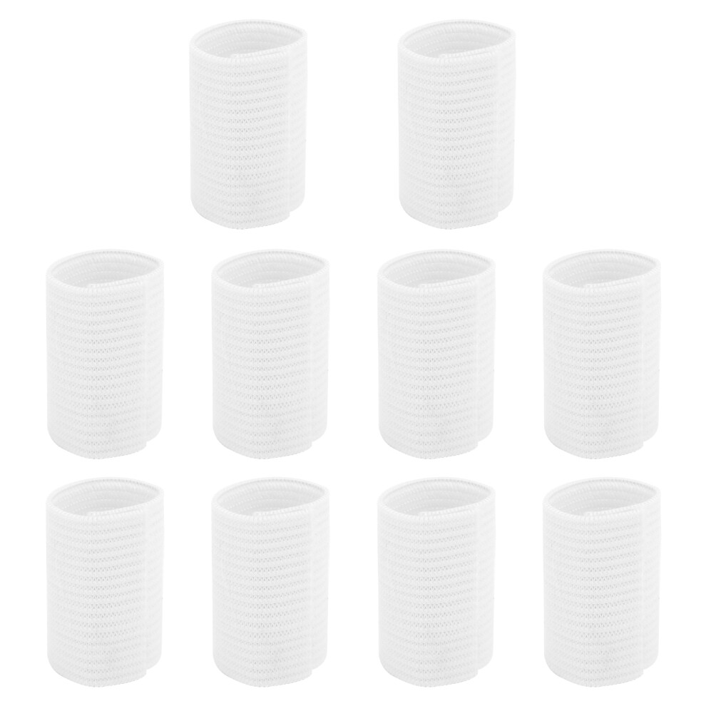 10Pcs Sports Finger Sleeves Basketball Thumb Support Brace Protectors Finger Guard Wrap