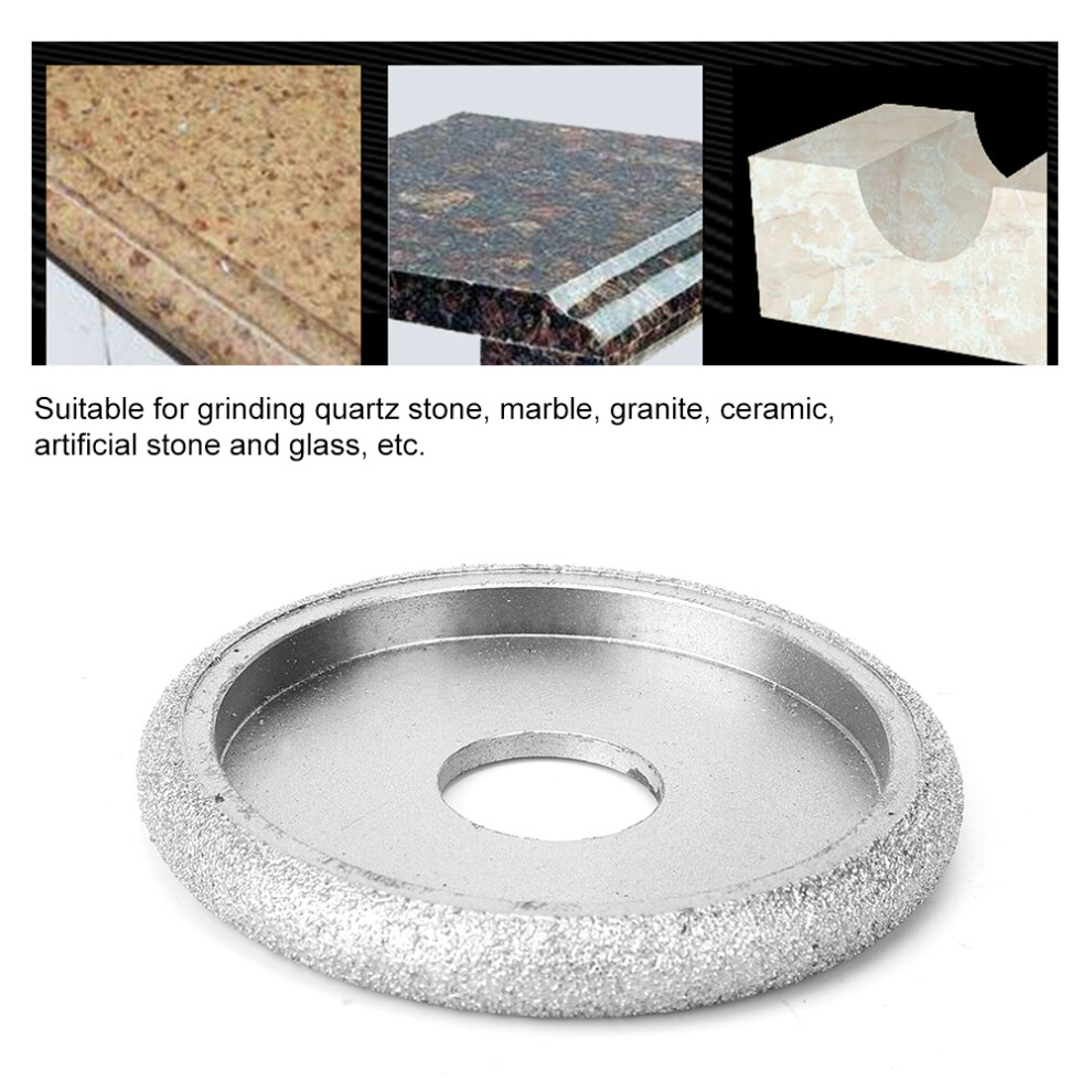 7.3Cm Brazed Diamond Grinding Wheel Rome Abrasive Wheel For Stone Ceramic Glass1.0cm 7901324806046
