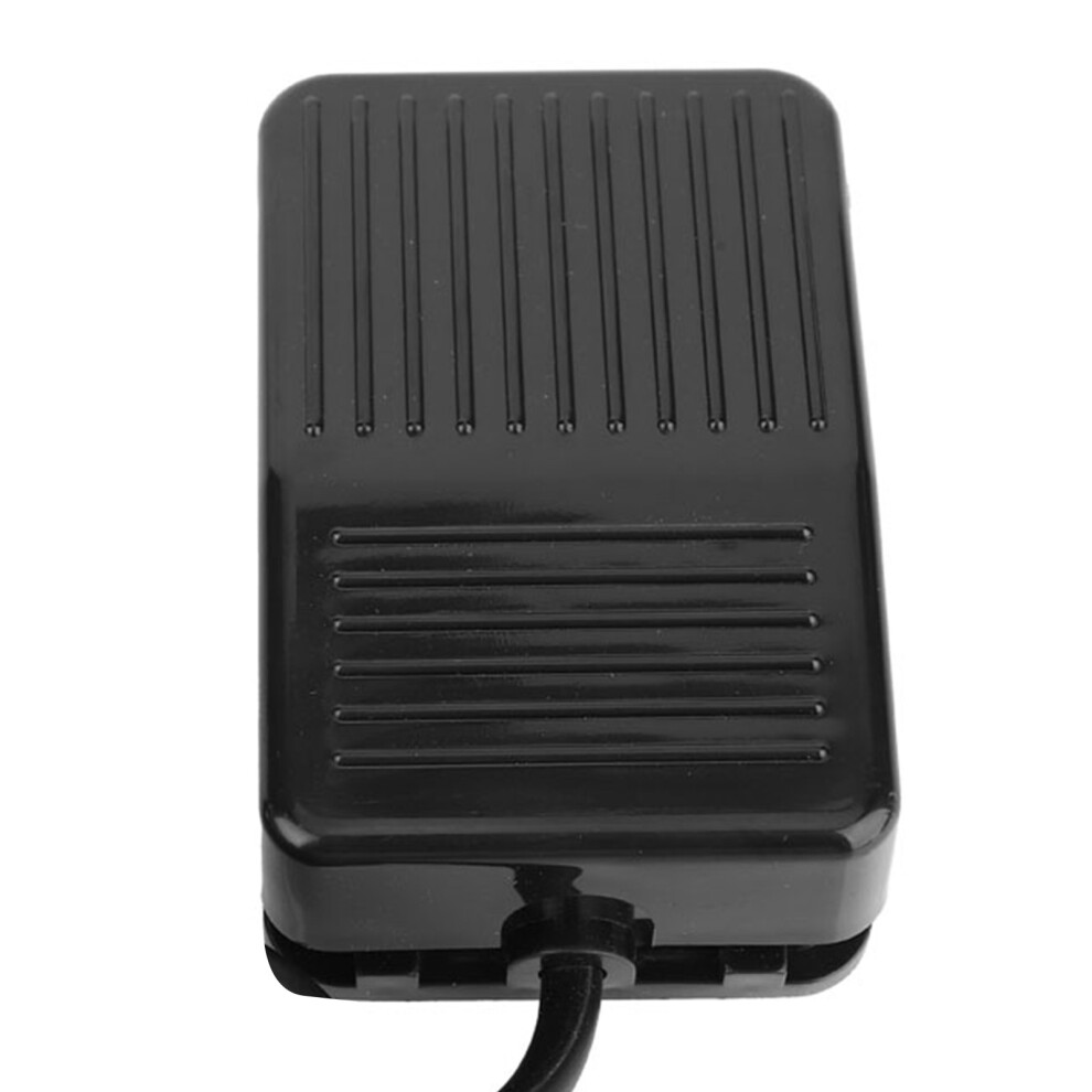Tfs-01 250Vac 10A Anti Slip Momentary Foot Controller Pedal Control Switch Black(1M) 9341324805669