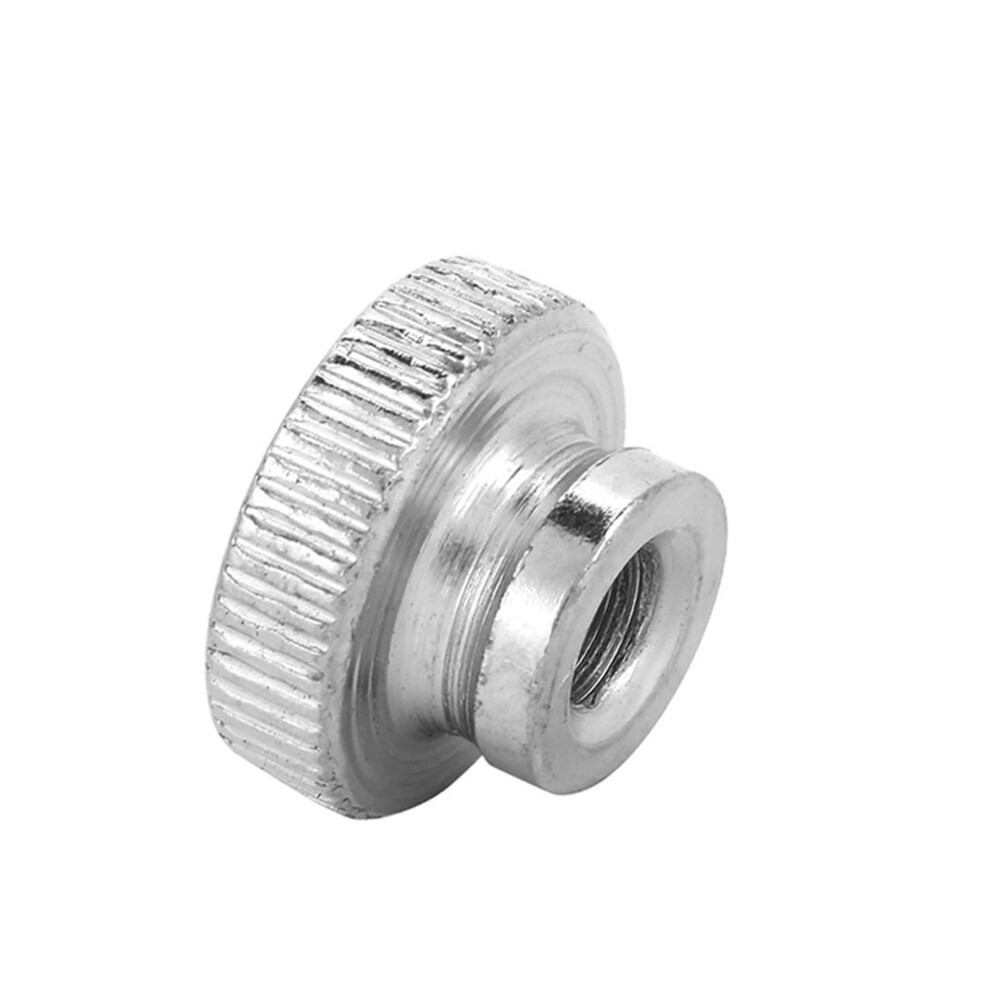 M3 M4 M5 M6 M8 M10 Nickel Plated Carbon Steel Hand Tighten Knurled Thumb Nuts (M5 5Pcs) 7601324805963