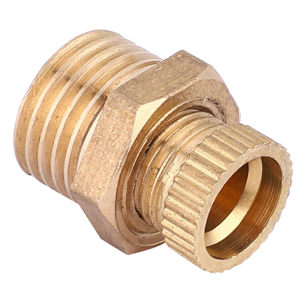5Pcs Water Drain Valve Round Brass Replacement Kits Air Compressor Accessories G1/4 6901324806337