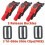 Motorcycle Bike Helmet Quick Release Clip Chin Strap Pull Buckle Replacement 3x New 11