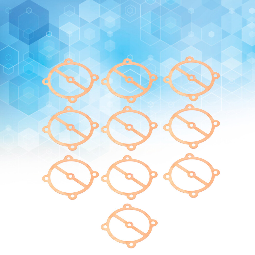 10Pcs Air Compressor Gasket 65 5ÂHole Copper Pad Metal Valve Plate 0.25 0.36 Pump 2.2 3Kw 7651324807498