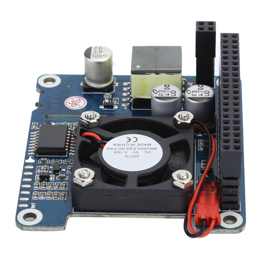 Expansion Board For Rpi 4B/3B+Poe Power Over Ethernet Cooling Module Onboard Fan 8061324807463