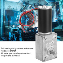 Schneckengetriebemotor 24V, 8-mm-Welle, Untersetzungsgetriebe, elektrisches Getriebe, umkehrbar, für AU