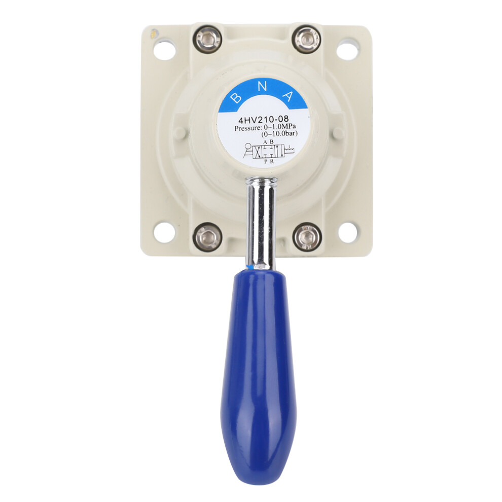 4Hv210-08 Air Valve 4 Way 2 Positions Hand Lever Direct Action 1/4In Pt Pneumatic Valve 8461324808918