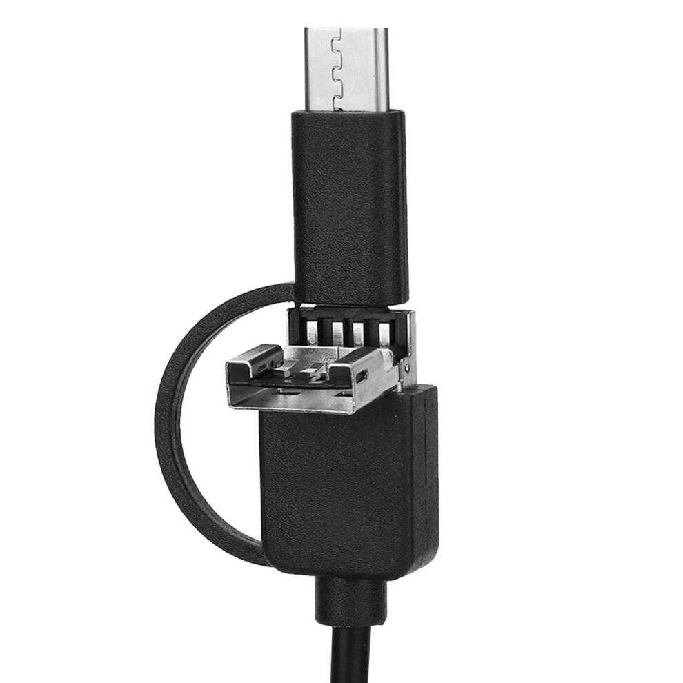 3 in 1 for Android TypeC Mobile Phone 3.9mm Lens High Definition Waterproof Endoscope(5m Cable )