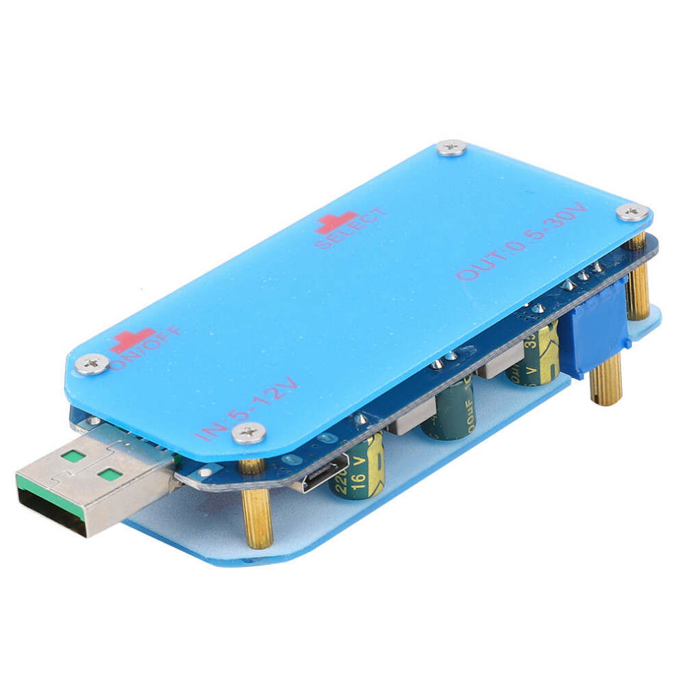 Usb Up/Down Power Supply Module Voltage Boost 5~12V To 0.5~30V 2A Module 15W 4321324809565