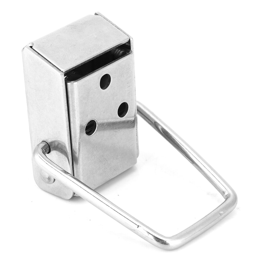 Stainless Steel Hasp Safety Lock Box Case Toggle Latch Catch Buckle Clasp With 2 Keys70mm 4951324809939