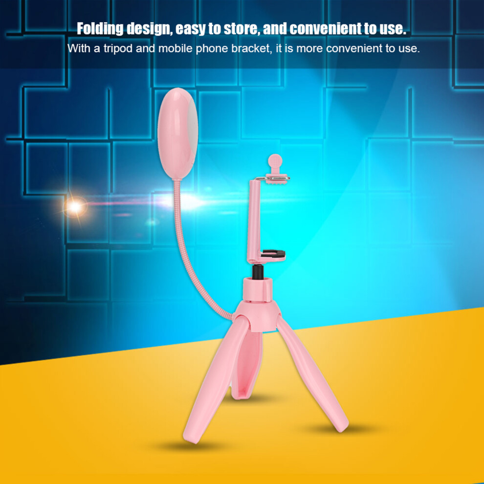 Mobile Phone Foldable Live Streaming Beauty Fill Lamp With Tripod And Phone Holder Light 6941324811115