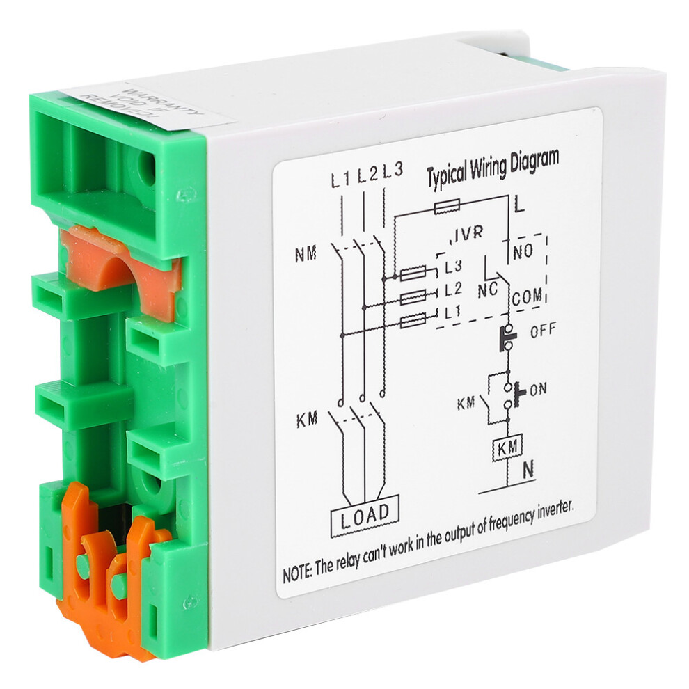 Over & Under Voltage Failure Phase Sequence Protector 3 Phase Power Supply Monitor Relay 415Vac 8201324811668