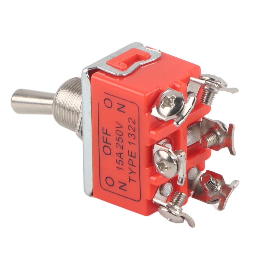 2 Pcs Dc Motor Switch Cw Ccw Motor 6 Pin Toggle Switch 15A 8491324811564