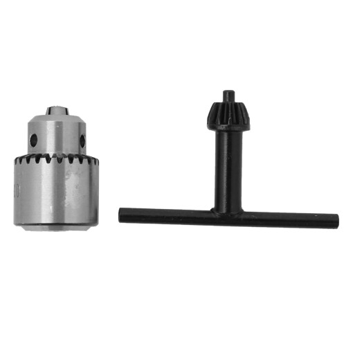 0.3-4mm JT0 Taper Mounted Key Type Mini Drill Chuck Adapter with Key 1