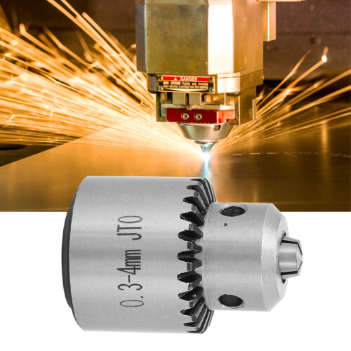 0.3-4mm JT0 Taper Mounted Key Type Mini Drill Chuck Adapter with Key