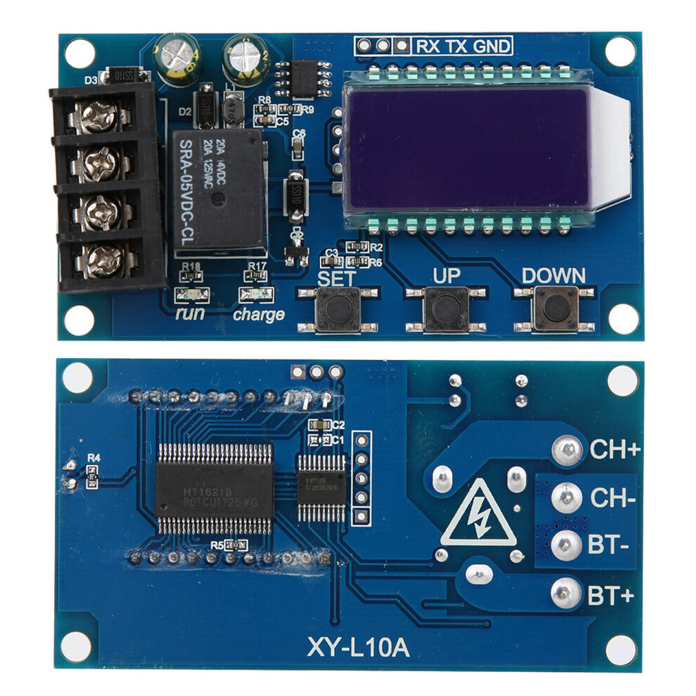 Xy L10a Lithium Battery Charge Controller Protection Board Module Lcd Display 6-60V(Xy L10a ) 7901324812672