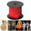 100 Yard Sequin String 6mm Decorative Accessory for Cloth Shoe Plastic Resin Sequin Line Red 100 Yard/Roll 10