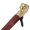 Löwenkopf-Schuhhorn 58 cm braun, Holzgriff 12