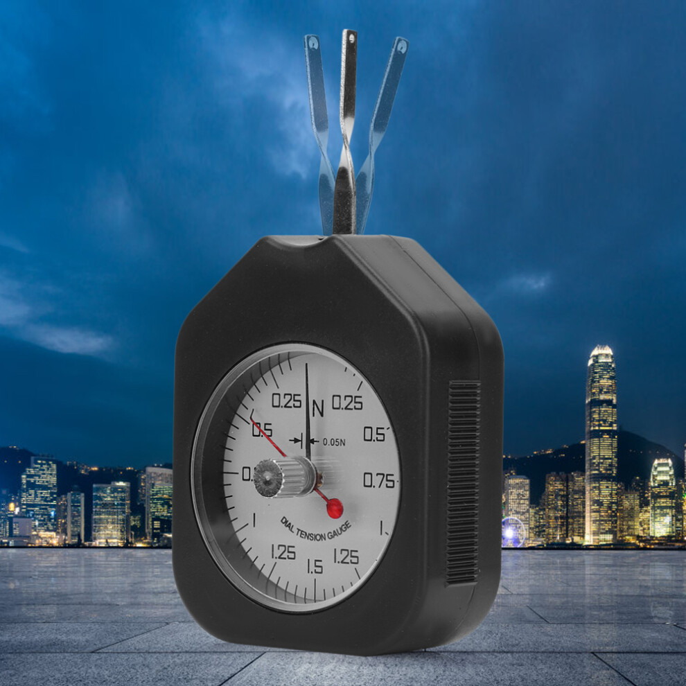 Plastic Double Pointer Dial Type Tensiometer Tension Force Analog Meter (SZN-1.5-2)-image-OPC-PHX2SQP-NEW